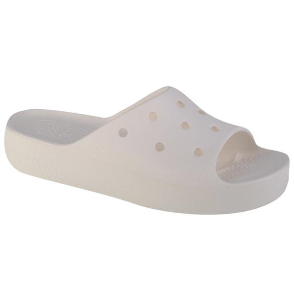 Tøffel Crocs Classic Platform Slide Hvid 38