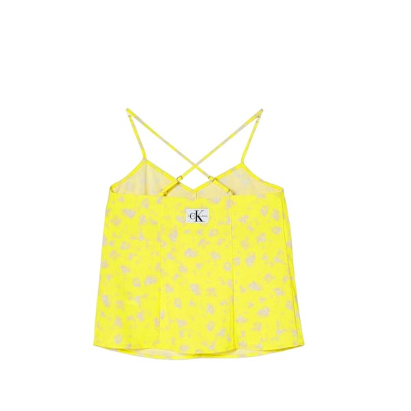 T-paidat Calvin Klein J20J213618 Keltaiset 163 - 167 cm/S