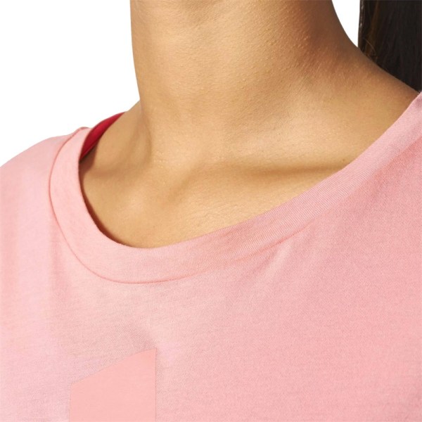 T-shirts Adidas Ess Linear Tee Pink 158 - 163 cm/S
