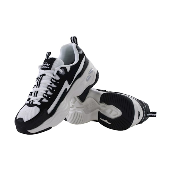 Sneakers low Skechers Dlites 40FANCY Sort,Hvid 35.5