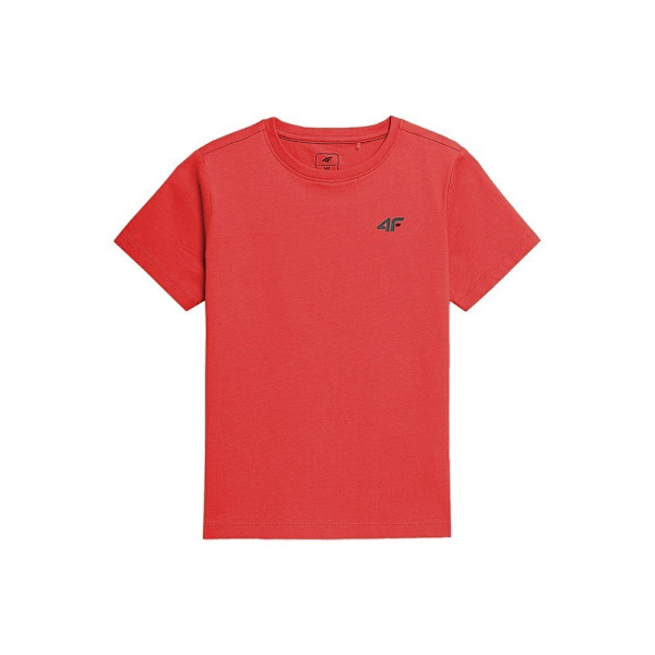 T-shirts 4F JTSM001 Rød 122 - 127 cm