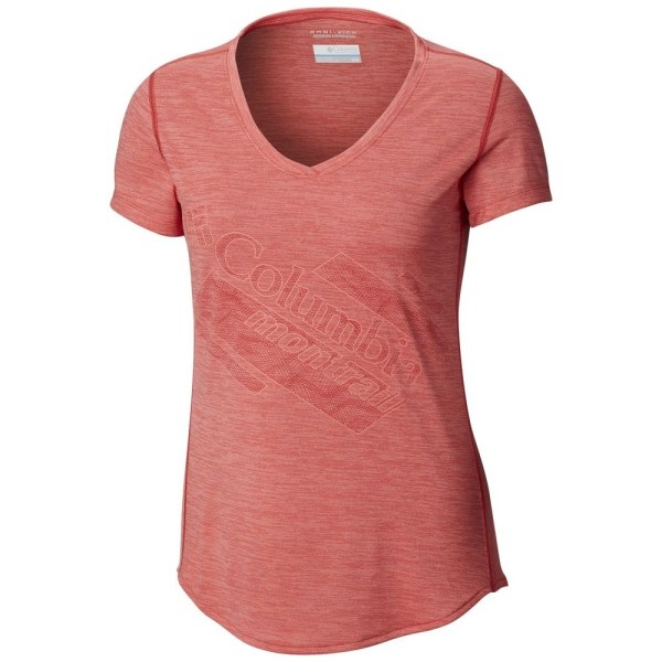 T-shirts Columbia Trinity Trail 20 Pink 158 - 158 cm/S