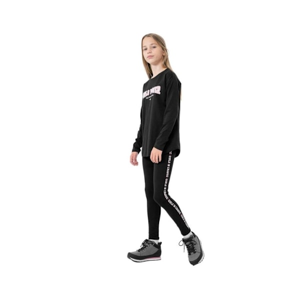 T-paidat 4F JTSDL002 Mustat 122 - 127 cm