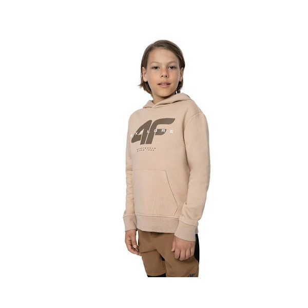 Sweatshirts 4F 4FJSS23TSWSM24083S Beige 128 - 133 cm