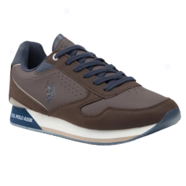 Sneakers low U.S. Polo Assn Nobil003 Brun 43