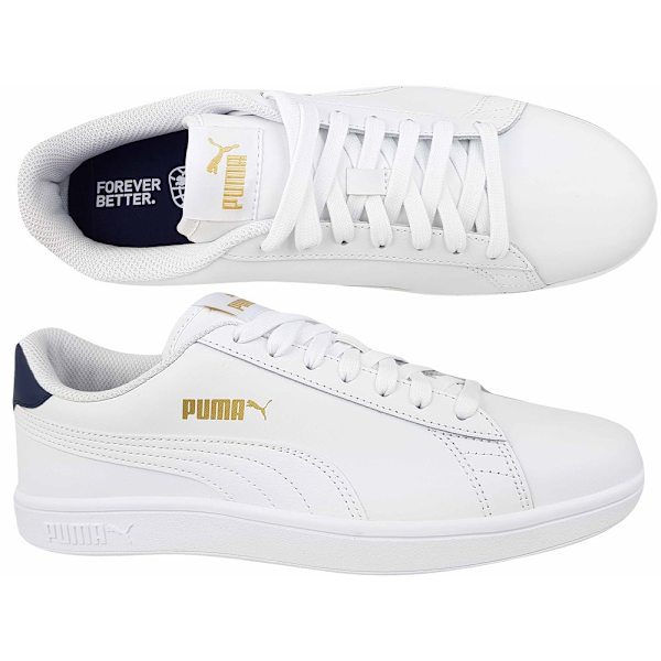Lågskor Puma Smash V2 L Vit 40