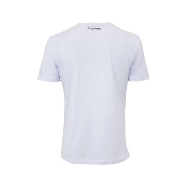T-paidat Tecnifibre Club Valkoiset 183 - 187 cm/L