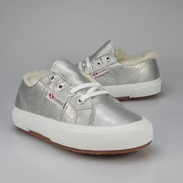 Sneakers low Superga Varnish Sølv 22