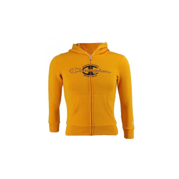 Puserot je Fleecet Champion Hooded Full Zip Sweatshirt Keltaiset 156 - 167 cm/XL