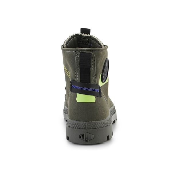 Skor Palladium Pampa HI Recraft Oliv 41