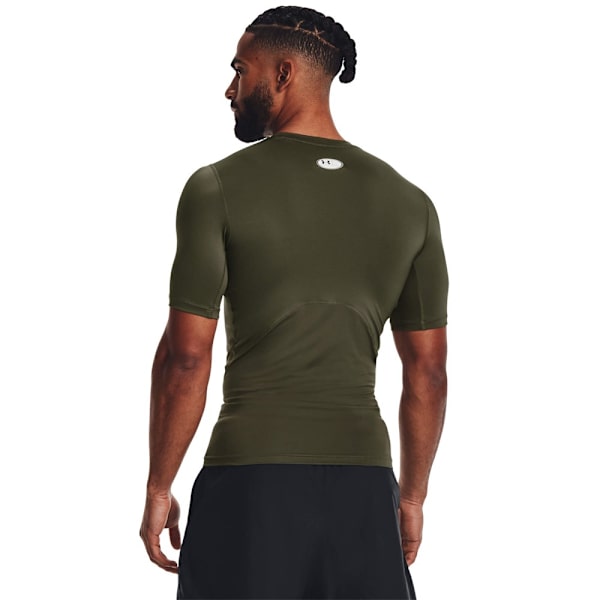 T-paidat Under Armour Ua Hg Armour Comp Ss Vihreät 188 - 192 cm/XL