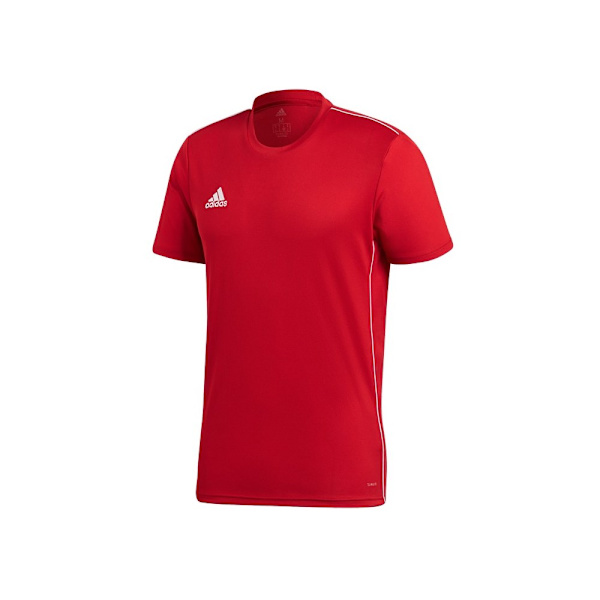 T-paidat Adidas Core 18 Punainen 182 - 187 cm/XL