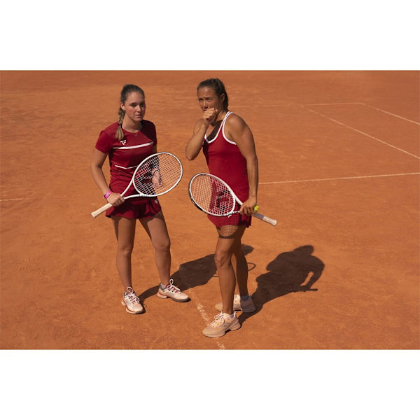 T-paidat Tecnifibre Tech Tee Tummanpunainen 163 - 167 cm/S