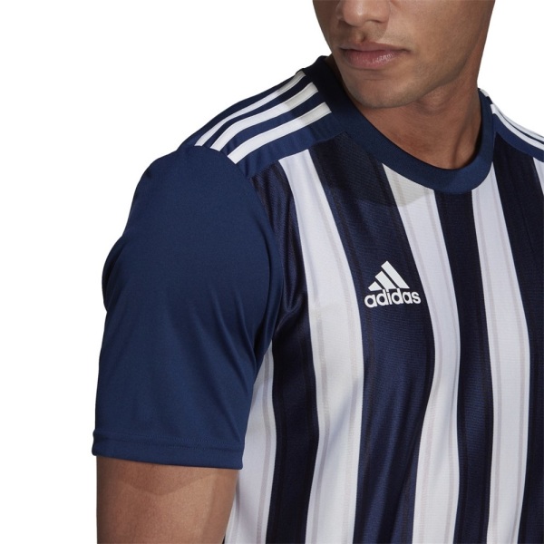 Shirts Adidas Striped 21 Vit,Grenade 170 - 175 cm/M