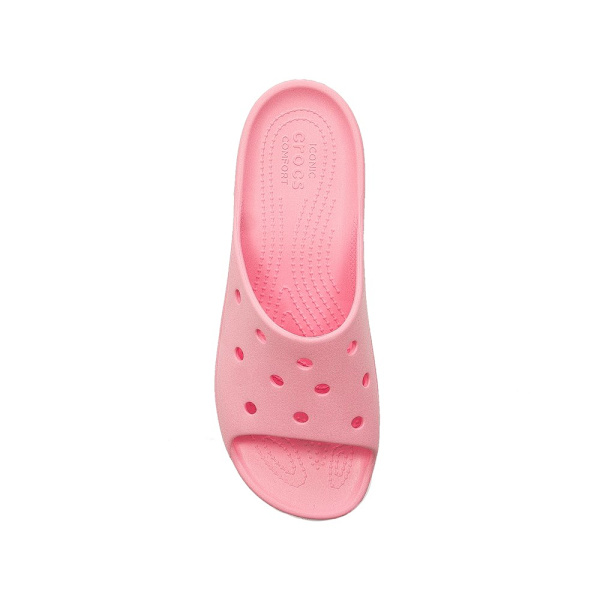 Tofflor Crocs Platform Slide Rosa 38