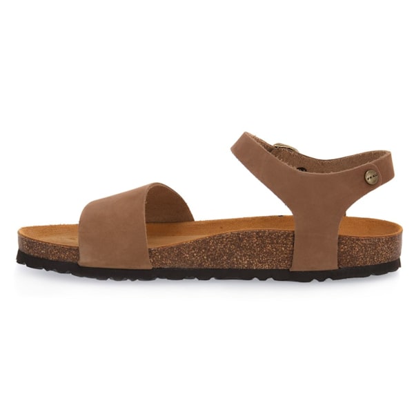 Sandaler Frau Nabuk Sabbia Brun 38