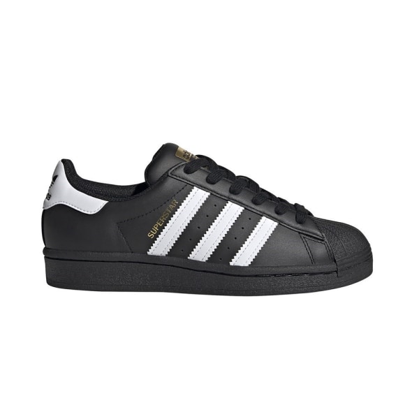 Puolikengät Adidas Superstar J Mustat 36