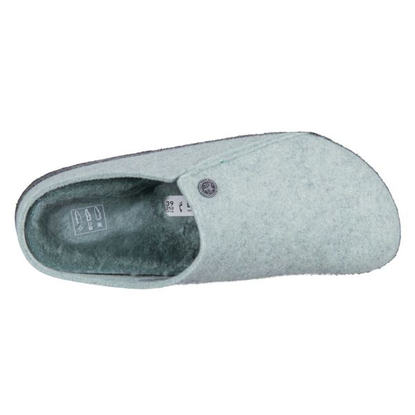 Sisätossut Birkenstock zermatt shearling matcha shearling Vaaleansiniset 38