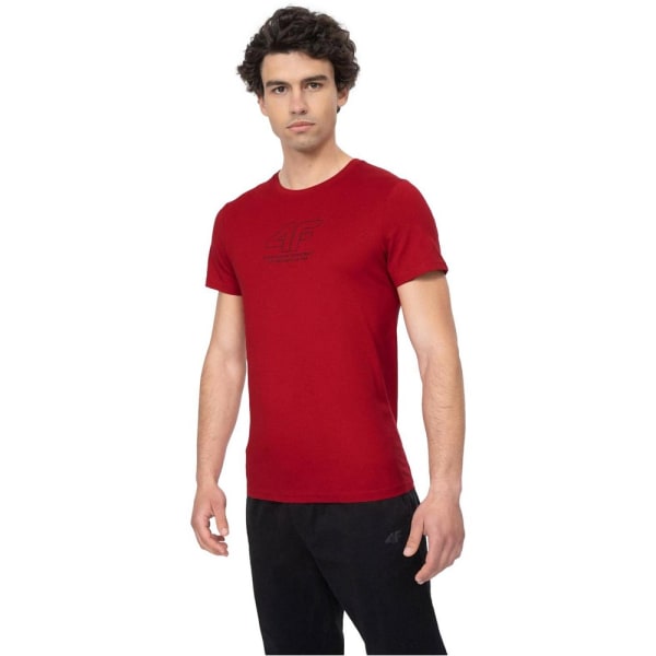 T-shirts 4F H4L22TSM01661S Rød 182 - 185 cm/XL