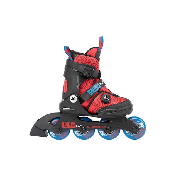 Rollerblades K2 Raider Boa 2022 Rød,Sort 19,5-23 cm/32-37 eu/13-4 uk/1-5 us