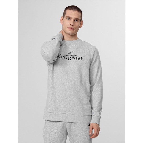 Puserot je Fleecet 4F BLM350 Harmaat 182 - 185 cm/XL