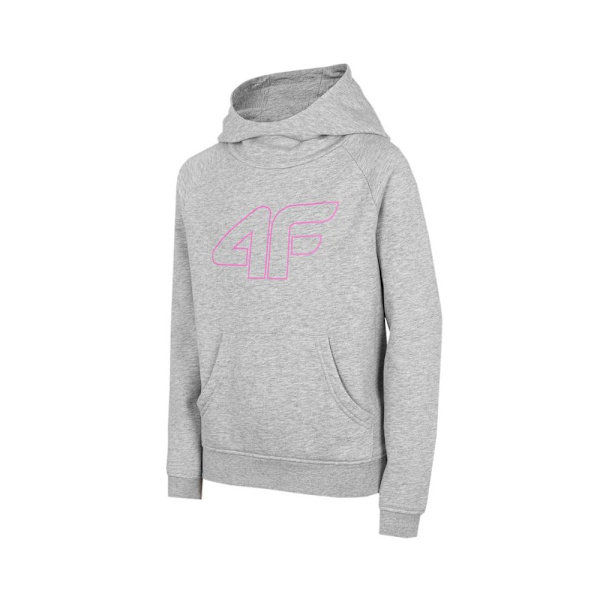 Sweatshirts 4F JBLD002 Grå 128 - 133 cm