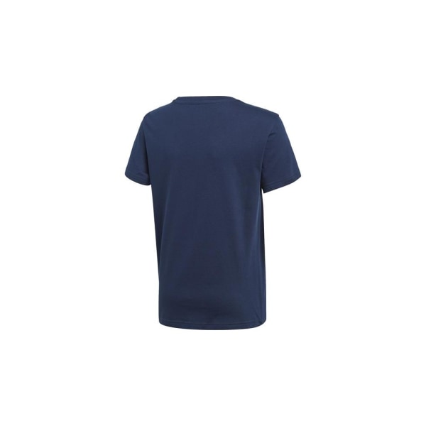 T-paidat Adidas Trefoil Tee Valkoiset,Tummansininen 135 - 140 cm/S