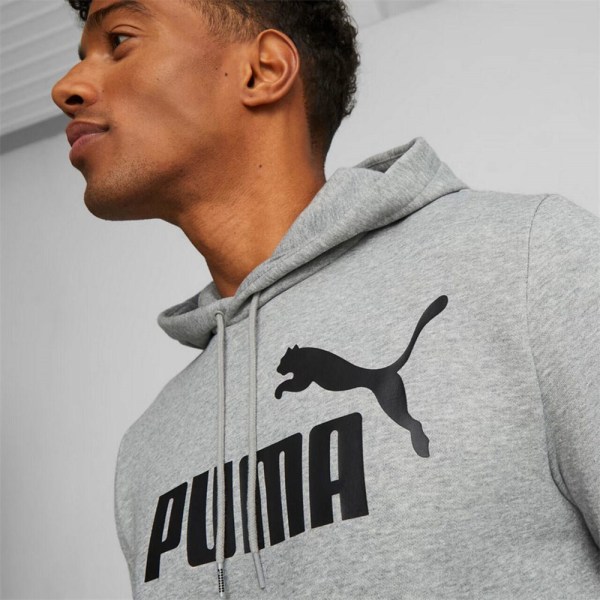 Puserot je Fleecet Puma Essential Big Logo Hoody Harmaat 192 - 197 cm/XXL