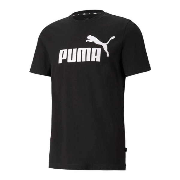 Shirts Puma Ess Logo Tee Svarta 192 - 197 cm/XXL