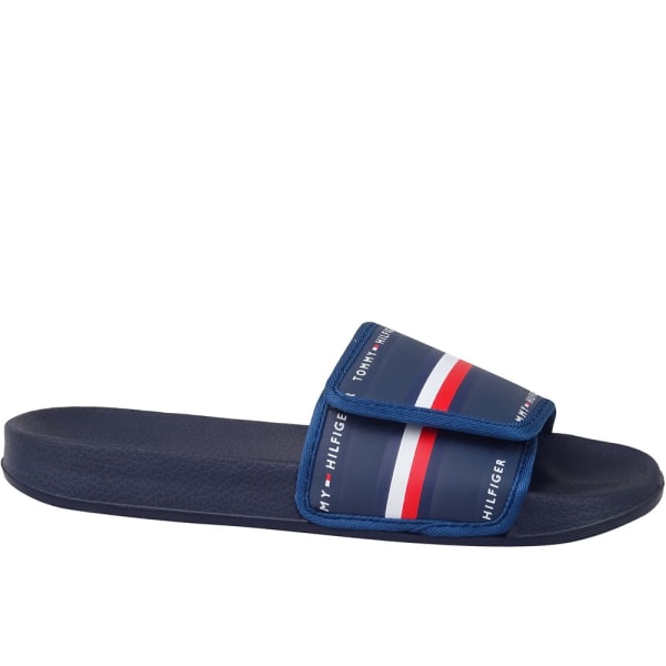 Tofflor Tommy Hilfiger Maxi Velcro Pool Slide Grenade 36