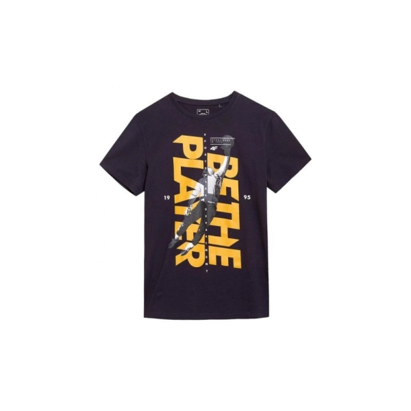T-shirts 4F TSM012 Sort 182 - 185 cm/XL