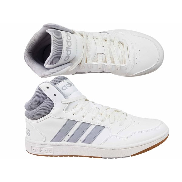 Skor Adidas Hoops 3.0 Mid Vit 48