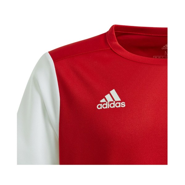 T-paidat Adidas JR Estro 19 Punainen,Valkoiset 135 - 140 cm/S