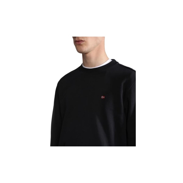 Sweatshirts Napapijri Balis Crew Sum 2 Svarta,Gula 178 - 182 cm/M