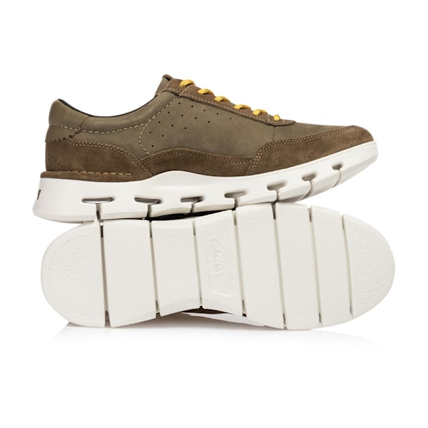 Sneakers low Clarks Nature Oliven 40