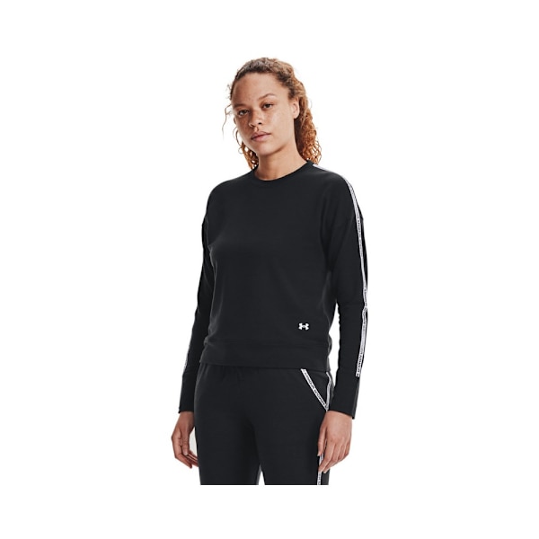 Puserot je Fleecet Under Armour Rival Terry Taped Crew Mustat 168 - 172 cm/M