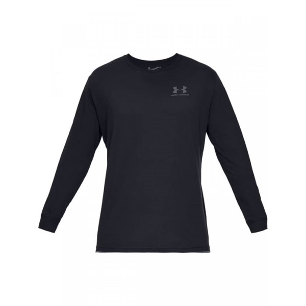 T-shirts Under Armour Sportstyle Left Chest LS Sort 193 - 197 cm/XXL