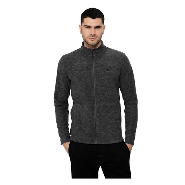 Puserot je Fleecet 4F PLM350 Grafiitin väriset 182 - 185 cm/XL