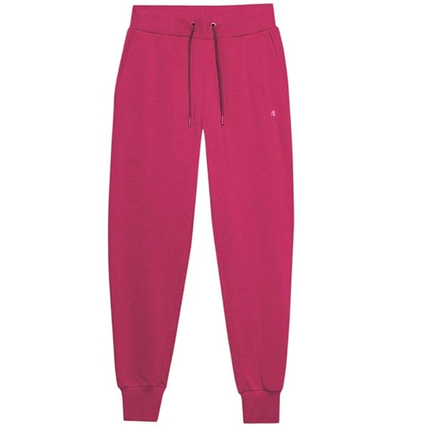 Housut 4F SS23TTROF229CIEMNYR Vaaleanpunaiset 162 - 165 cm/XS