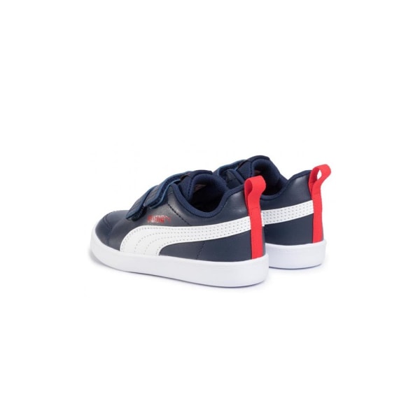 Lågskor Puma Courtflex V2 Mesh V Inf Vit,Grenade 19