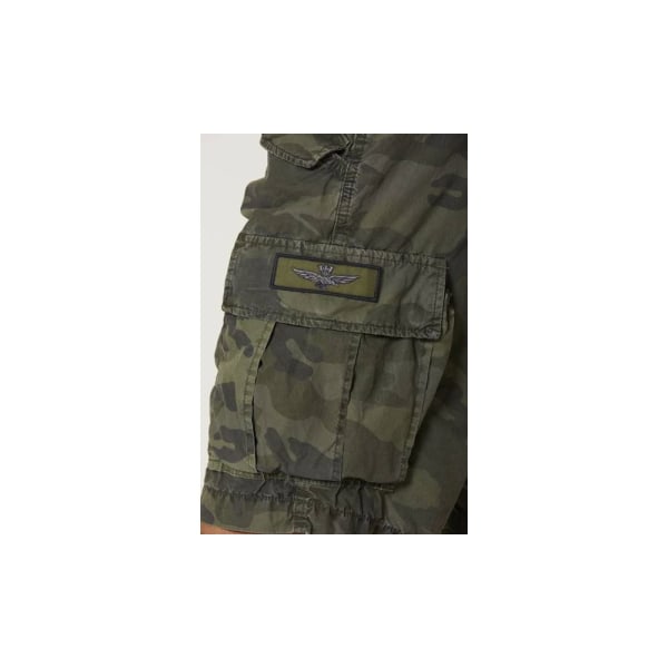 Bukser Aeronautica Militare BE178CT309094364 Grøn 193 - 197 cm/XXL