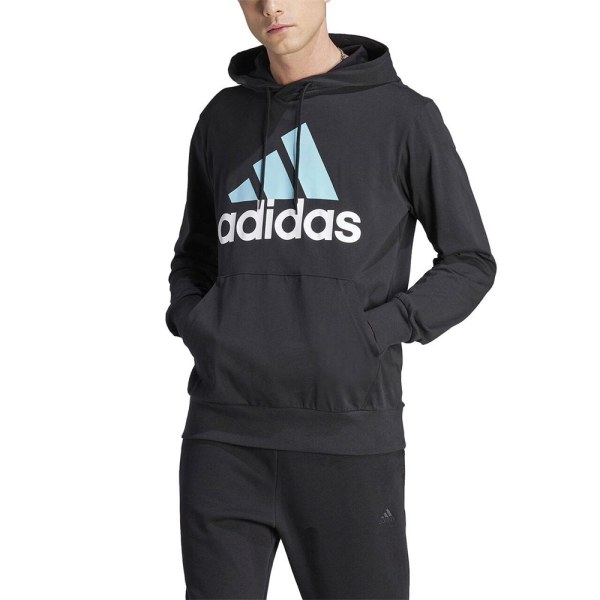 Puserot je Fleecet Adidas Essentials Logo Mustat 188 - 193 cm/XXL