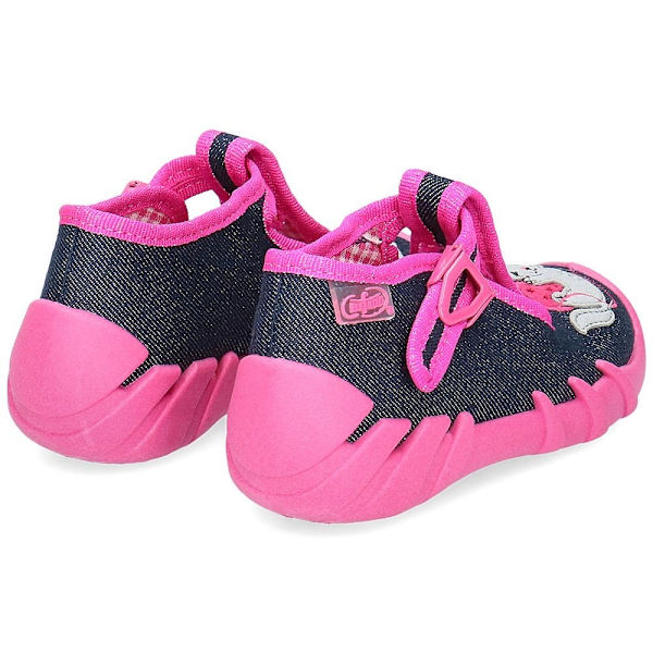 Hjemmesko Befado 110P348 Pink,Grafit 20