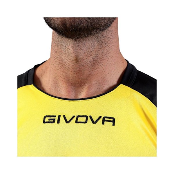 Shirts Givova Capo Interlock Gula 158 - 168 cm/S