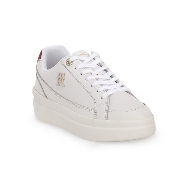 Sneakers low Tommy Hilfiger Ybh Elevated Court Hvid 38