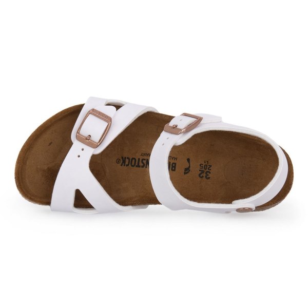 Sandaalit Birkenstock Rio White Calz S Valkoiset 26