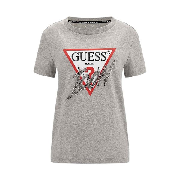 T-shirts Guess W2BI12I3Z13LMGY Grå 158 - 162 cm/XS