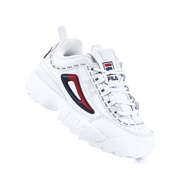 Puolikengät Fila Disruptor II Premium Valkoiset 36