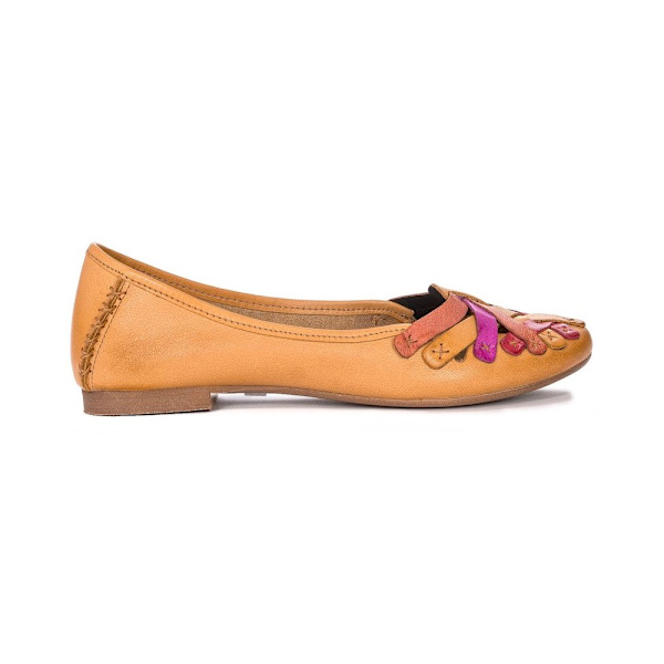 Ballerinat Maciejka 0135807000 Oranssin väriset 37
