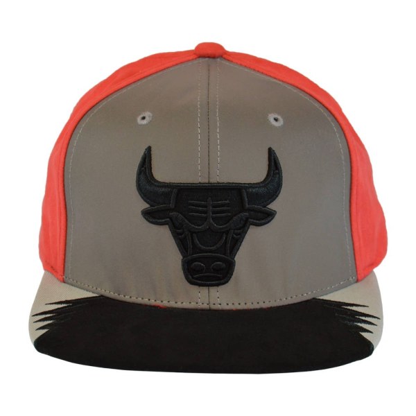Hatut Mitchell & Ness Nba 5 Snapback Chicago Bulls Punainen,Mustat,Harmaat Produkt av avvikande storlek